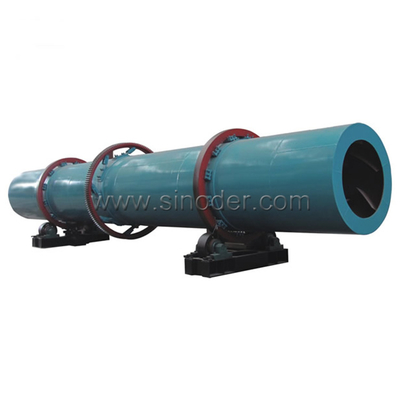 Chemicals Processing Rotary Drum Dryer / Organic Compound Fertilizer Drying Machine For Customer From China